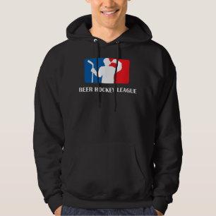 Beer Hockey League T-Shirt Adults Hoodie