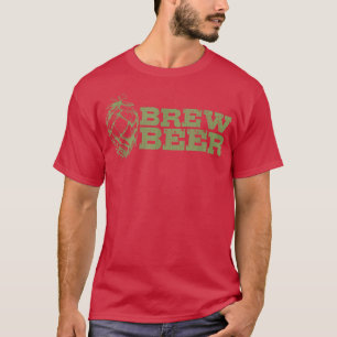 Beer Hops and Malt Brewing T-Shirt