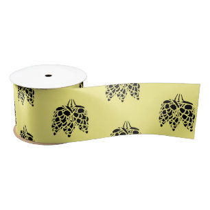 Beer Hops on YellowSatin Ribbon Satin Ribbon