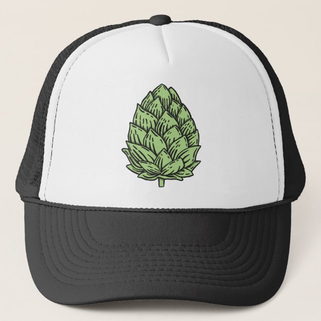 Beer Hops Trucker Hat (Front)