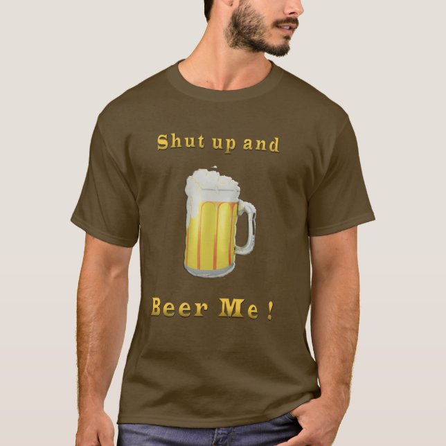 Beer humour T-Shirt (Front)