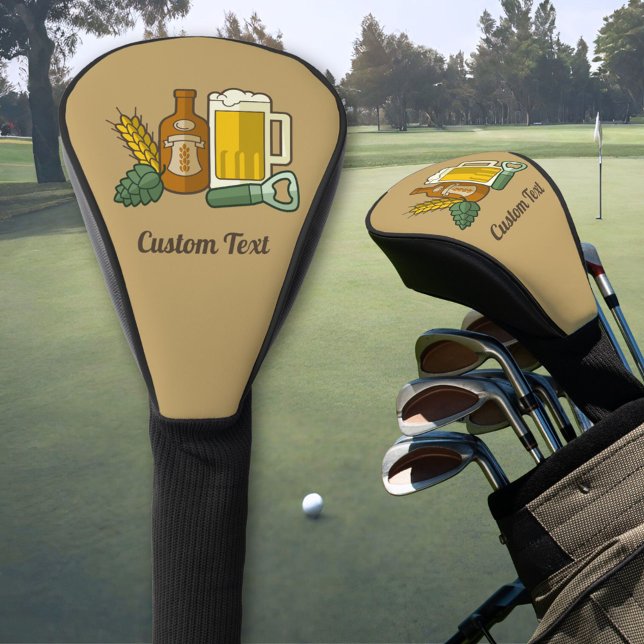 Beer Icons Golf Head Cover (Creator Uploaded)