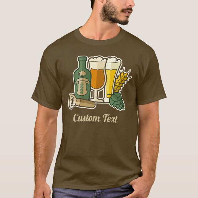 Beer Icons T-Shirt (Front)