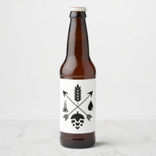 Beer Ingredients Beer Bottle Label