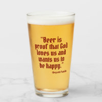Beer is Proof Funny Beer Quote