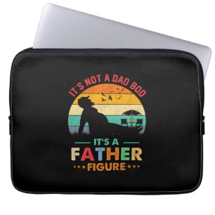 Beer It's Not A Dad Bod It's A Father Figure Beer Laptop Sleeve