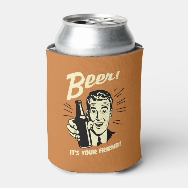 Beer: It's Your Friend Can Cooler (Can Front)