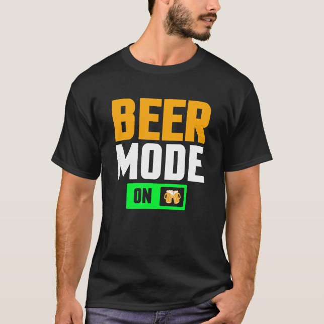 Beer   Joke Drinking Men Groom Bachelor Party Team T-Shirt (Front)