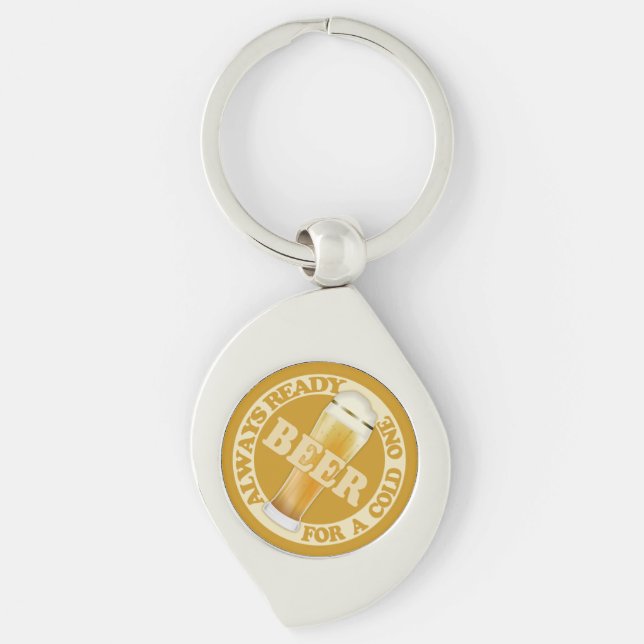 BEER key chain (Front)