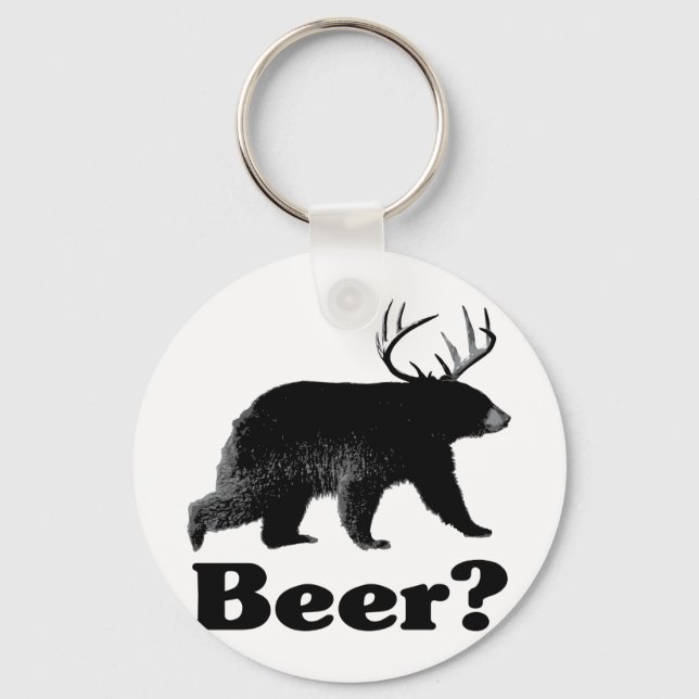 Beer? Key Ring (Front)