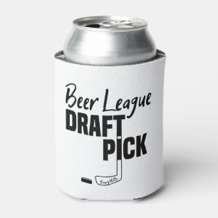 Beer League Hockey Player Draught Pick Coozie