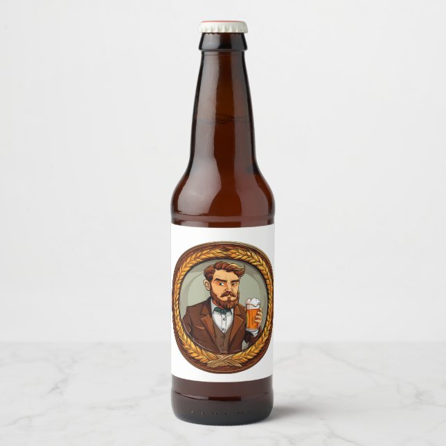 Beer Lover Bottle Label (Front)