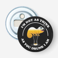Beer Lover Cameleon And Funny Drinking Quote