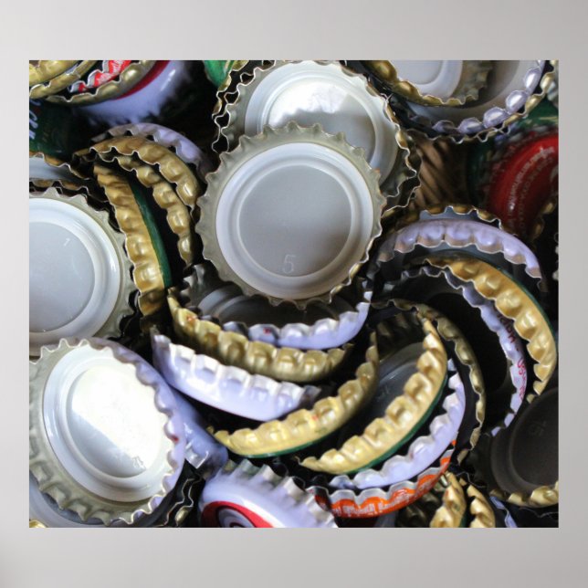 Beer Lover Cool and Trendy  I Love Beer Poster (Front)