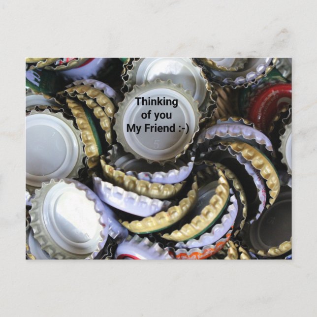 Beer Lover Cool and Trendy Postcard (Front)
