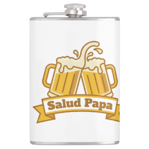 Beer Lover Father's Day  Hip Flask