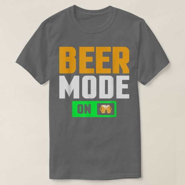 Beer Lover Funny Joke Drinking Men Groom Bachelor  T-Shirt (Design Front)