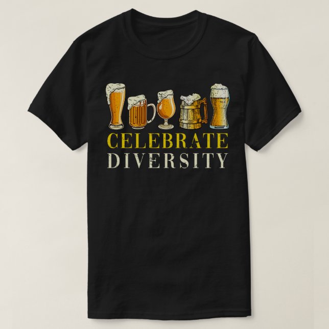Beer Lover Gift Funny Brewing Craft Beer T-Shirt (Design Front)
