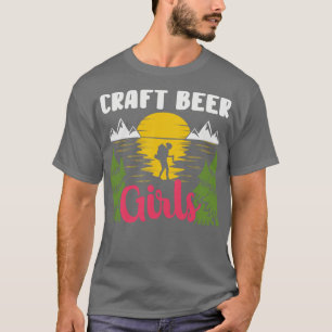Beer Lover Girl Woman Craft Brewery Craft Beers D T-Shirt