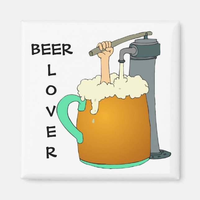Beer Lover Magnet (Front)