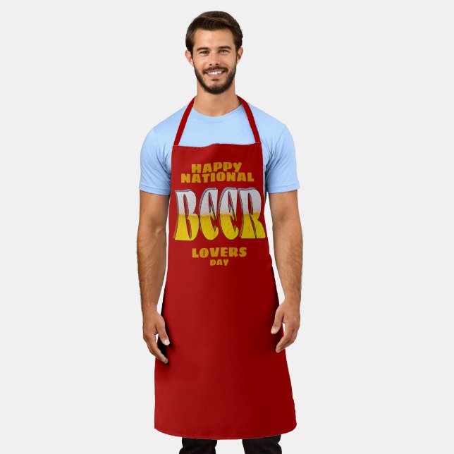 Beer Lovers Day Apron (Worn)