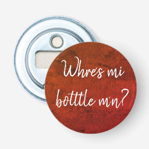 Beer Lover's Personalised Bottle Opener