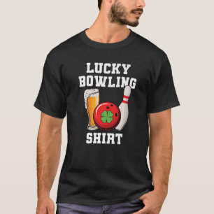 Beer- Lucky Bowling - Alley - Player - Weekend - H T-Shirt