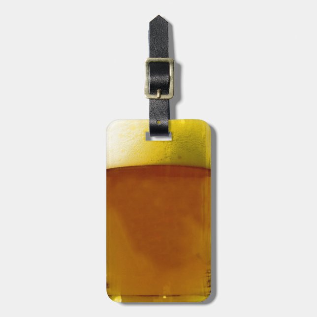 Beer Luggage Tag (Front Vertical)