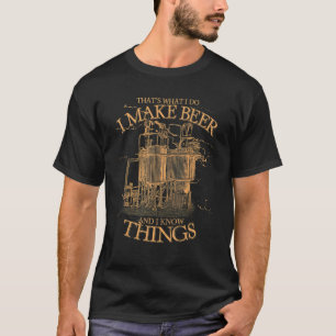 Beer Maker Beer Brewer Brewmaster T-Shirt