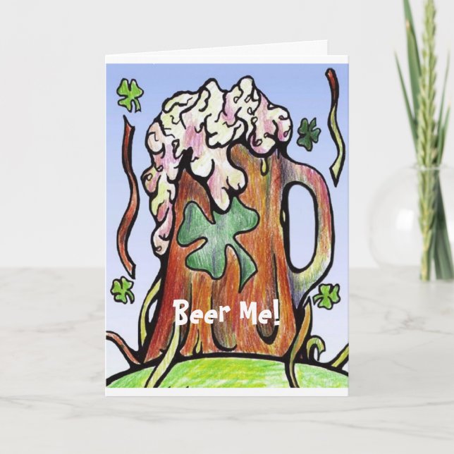 Beer Me Card (Front)