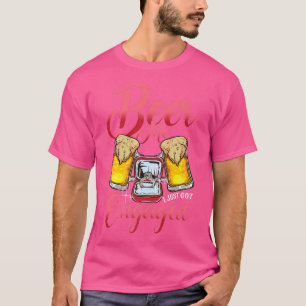 Beer me I Just Got Engaged Couple Engagement Party T-Shirt
