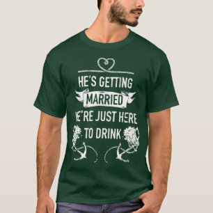 Beer Me Im Getting Married Men Funny Groom Bachelo T-Shirt