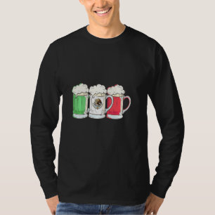 Beer Mexican Flag Mexico T-Shirt