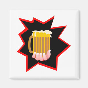 Beer Mug Burst Magnet
