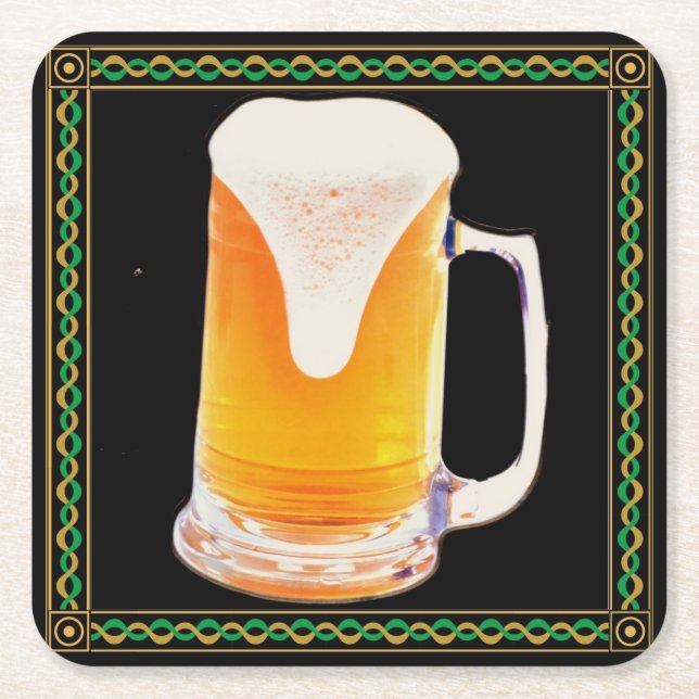 Beer Mug Coaster (Front)