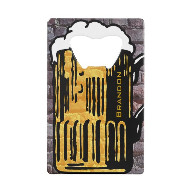 Beer Mug Design Bottle Opener (Front)