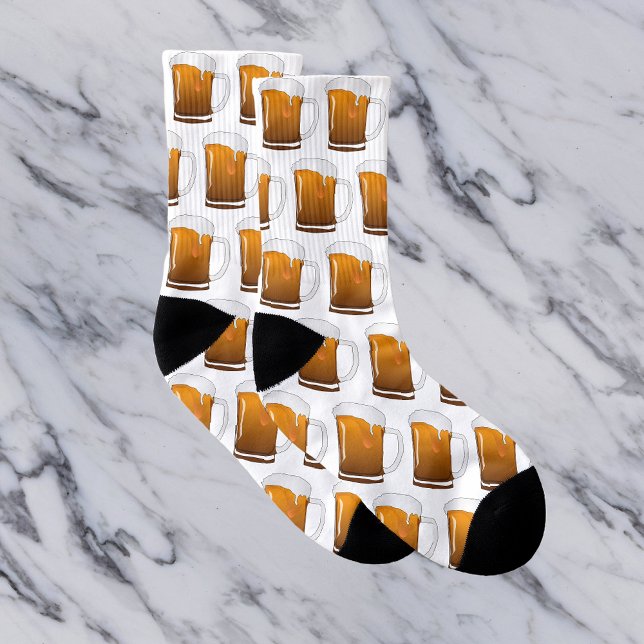 Beer Mug  Fun Crazy Socks (Creator Uploaded)