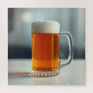 Beer mug jigsaw puzzle