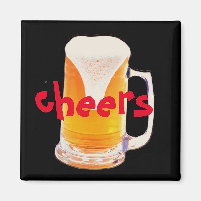 Beer Mug Magnet (Front)