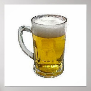 Beer Mug Poster Print - Square Posters