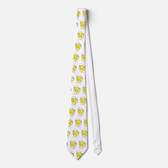 Beer Mug St. Patrick's Day Celebration Tie (Front)