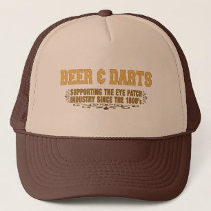 Beer N Darts Trucker Hat