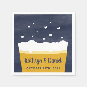 Beer Napkins - A Celebration is Brewing