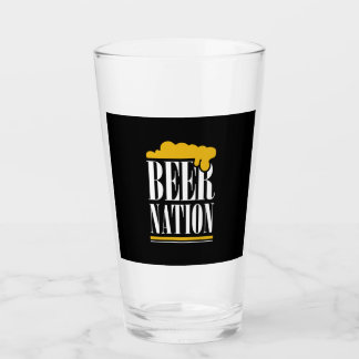 Beer Nation Glass