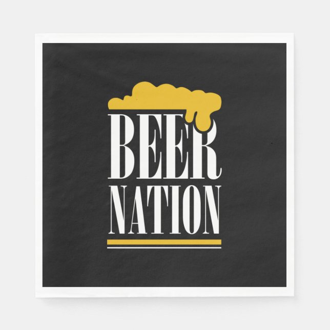 Beer Nation Napkin (Front)