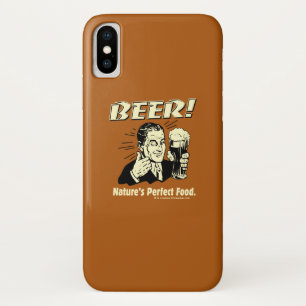 Beer: Nature's Perfect Food iPhone X Case