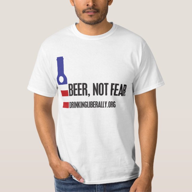 Beer Not Fear Men's T-Shirt (Front)