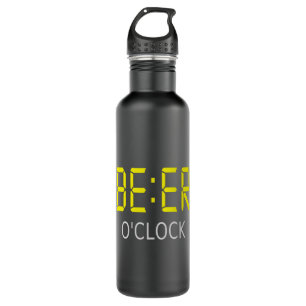 Beer o'clock 710 ml water bottle