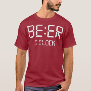 BEER Oclock  Funny Saint StPatricks Day Drinking T-Shirt