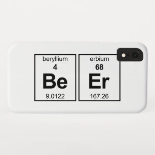 BeEr Periodic Table iPhone XR Case